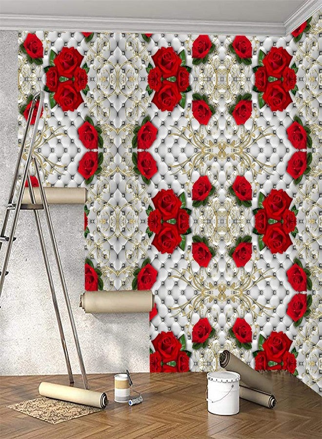 Creative Print Solution Vinyl Wallpaper for Living Room, Bedroom, Kitchen Room, Hall, Study Room,Table,Home Wallpaper Vinyl Sticker Size 16x96 inch (Style No CPS025, Mutlicolor - Image 2
